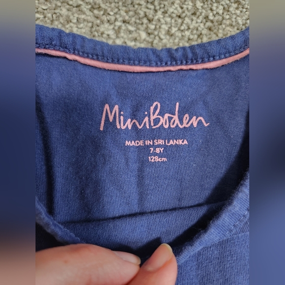 Mini Boden Short Sleeve Flap Appliqué T-shirt Bus - Picture 3 of 4